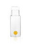Hermia Botella de Vidrio Transparente de 1000 ml